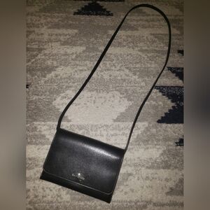 Kate Spade Black Leather Crossbody Bag